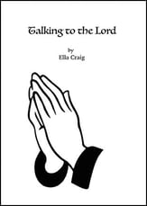 Talking to the Lord SATB choral sheet music cover